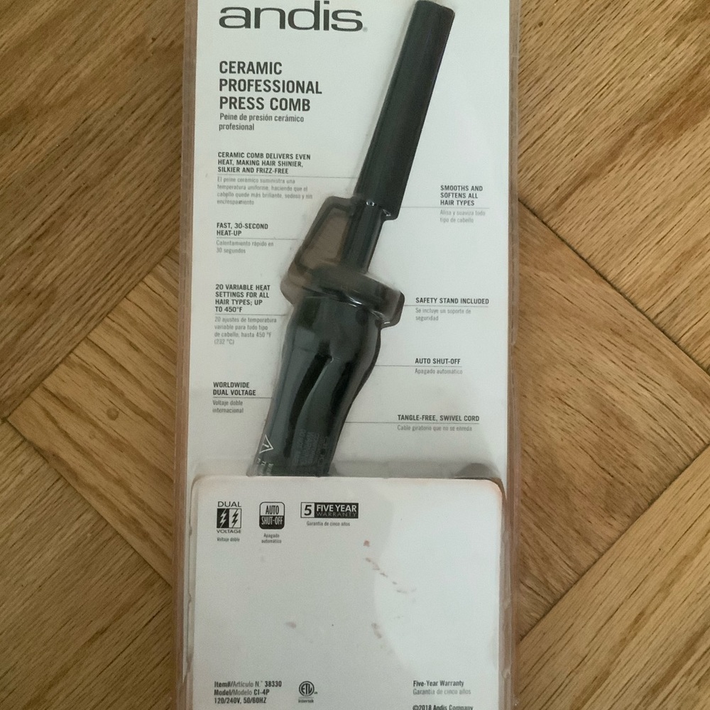 ANDIS CERAMIC PROFESSIONAL PRESS COMB - Picture 4 of 4